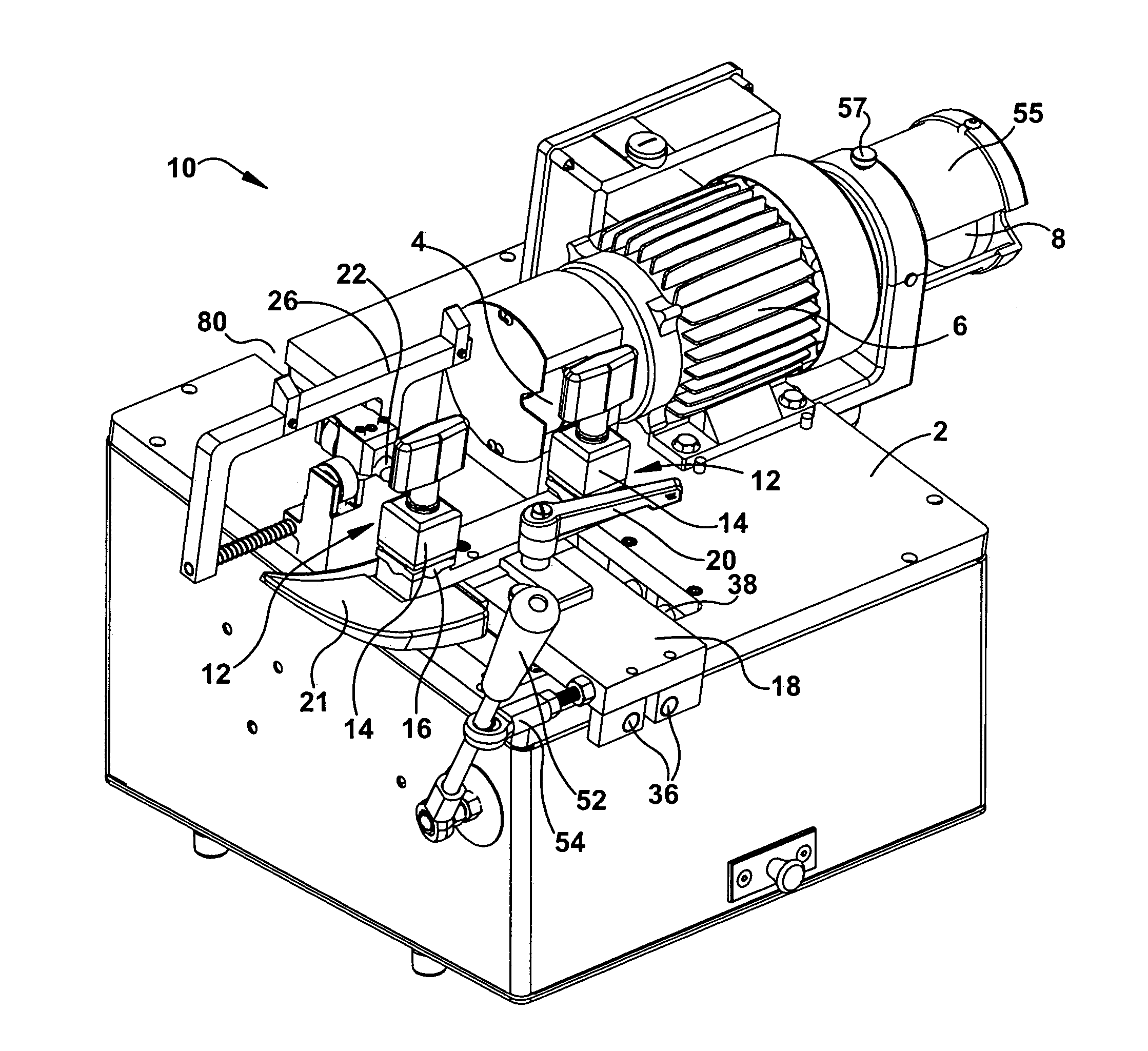 Key cutting machine