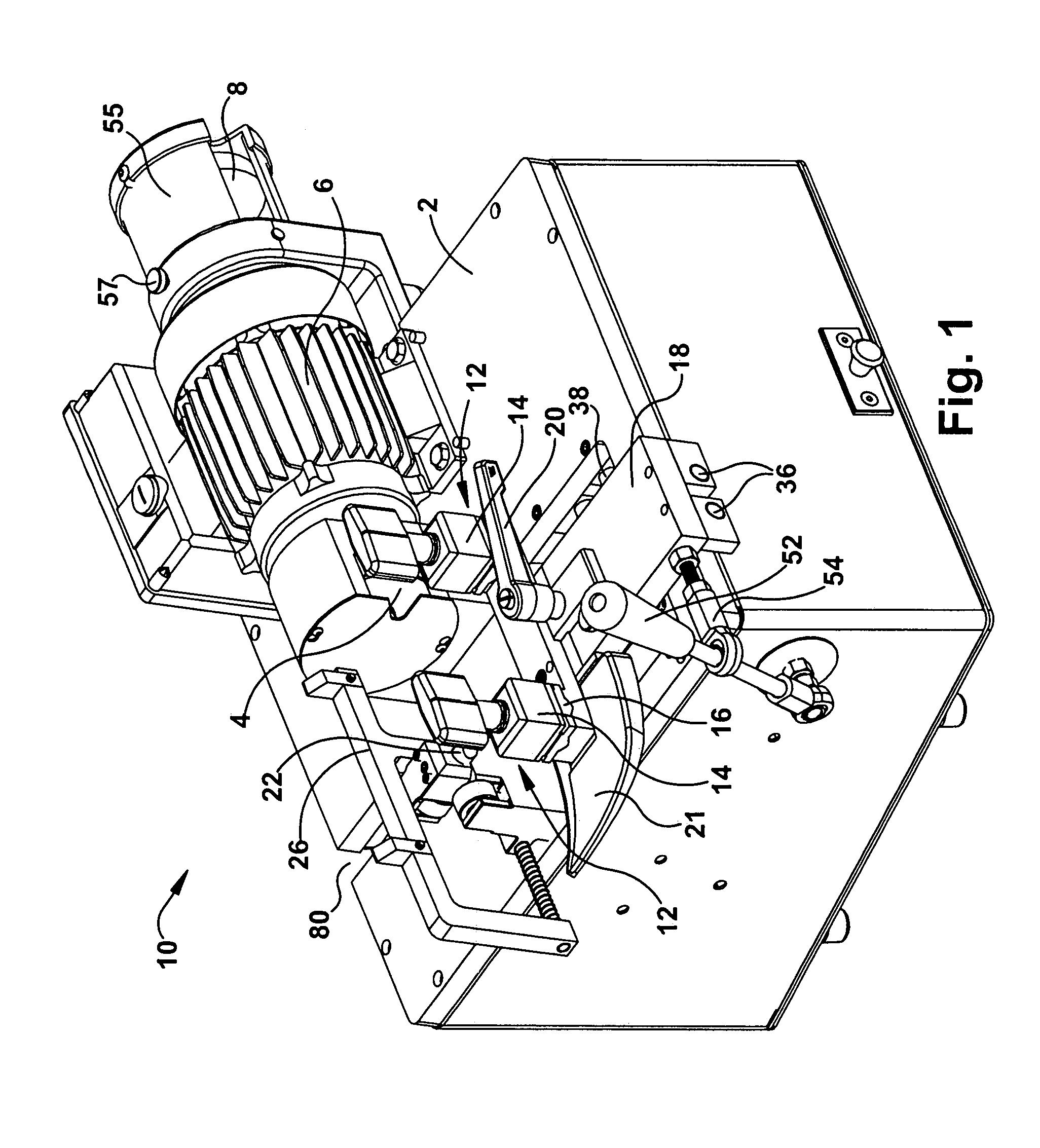 Key cutting machine