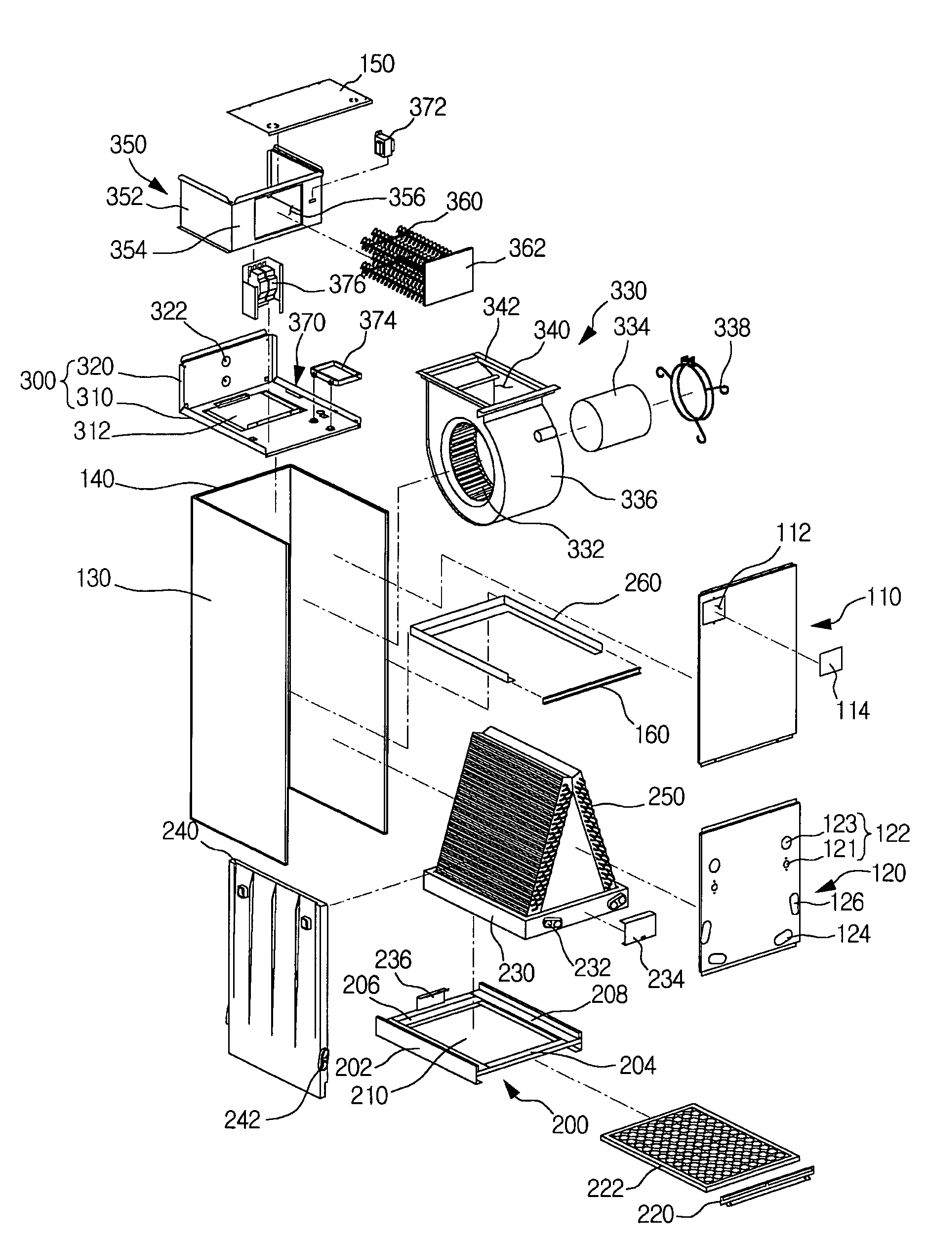 Indoor unit for air conditioner