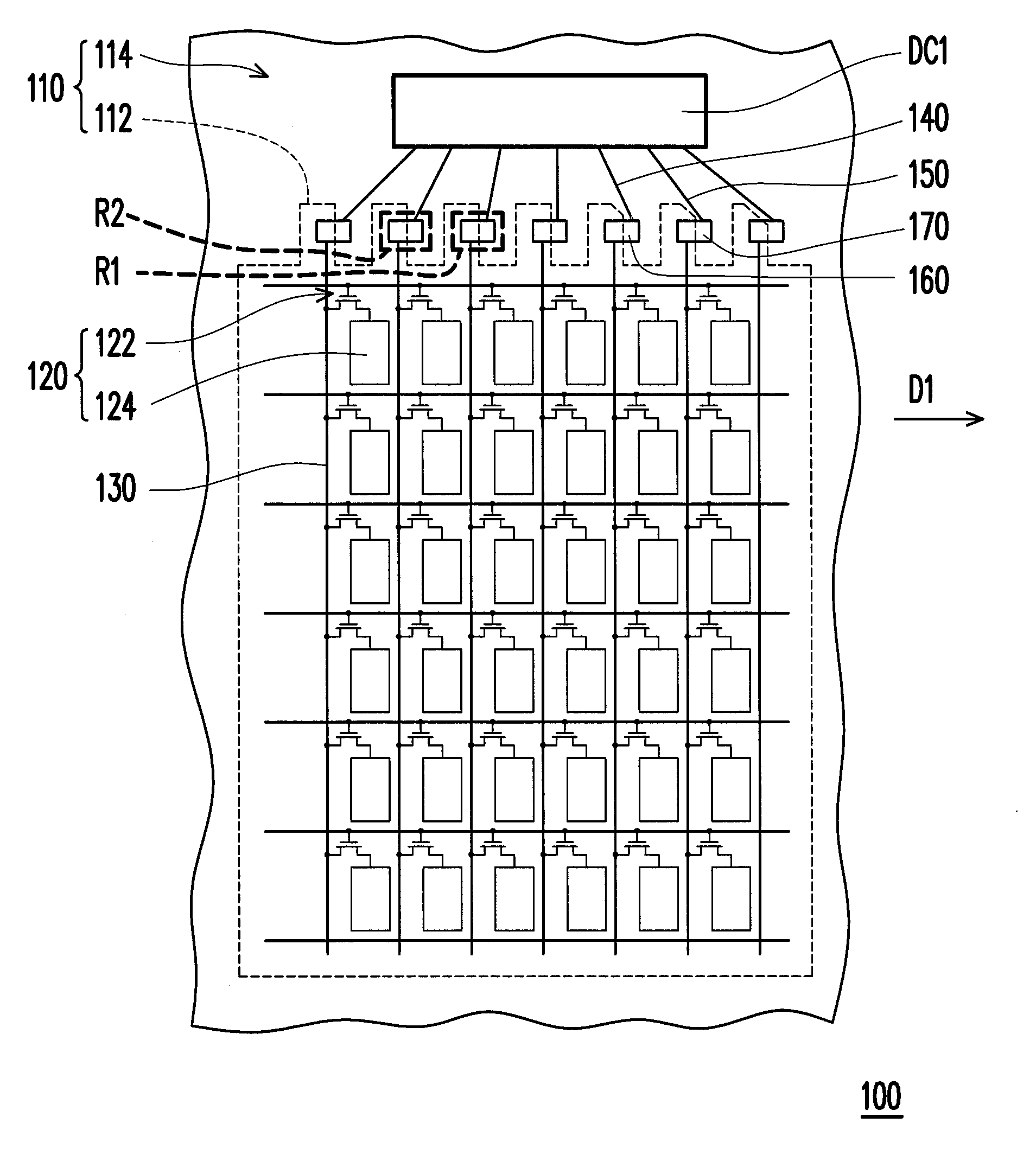 Pixel array substrate and display panel