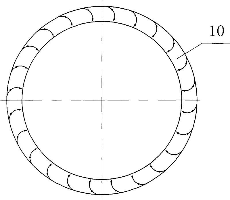 Wind and light complementary beacon light device