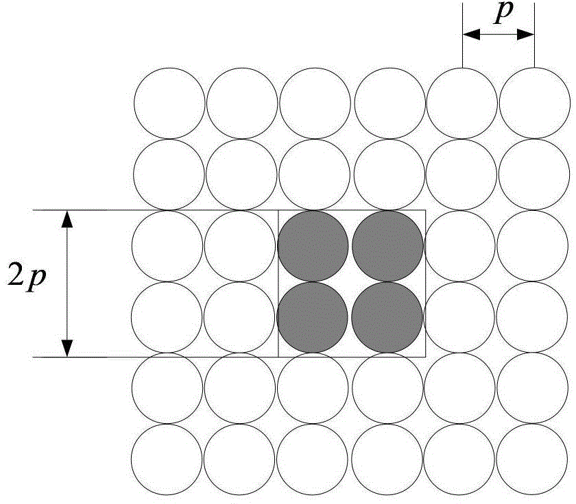 Design method of honeycomb type lens array capable of improving stereo image display resolution