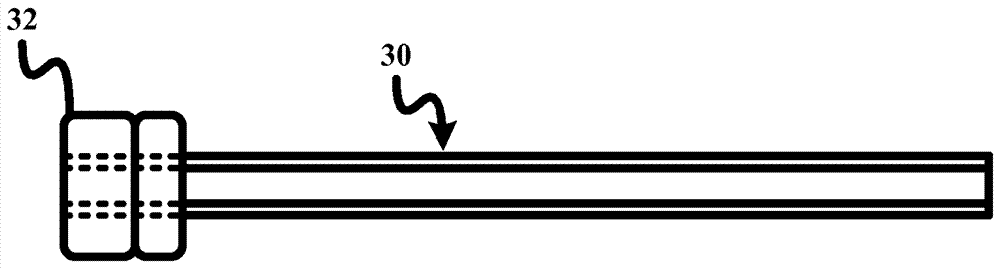 Nested intubation device for collapsed lung