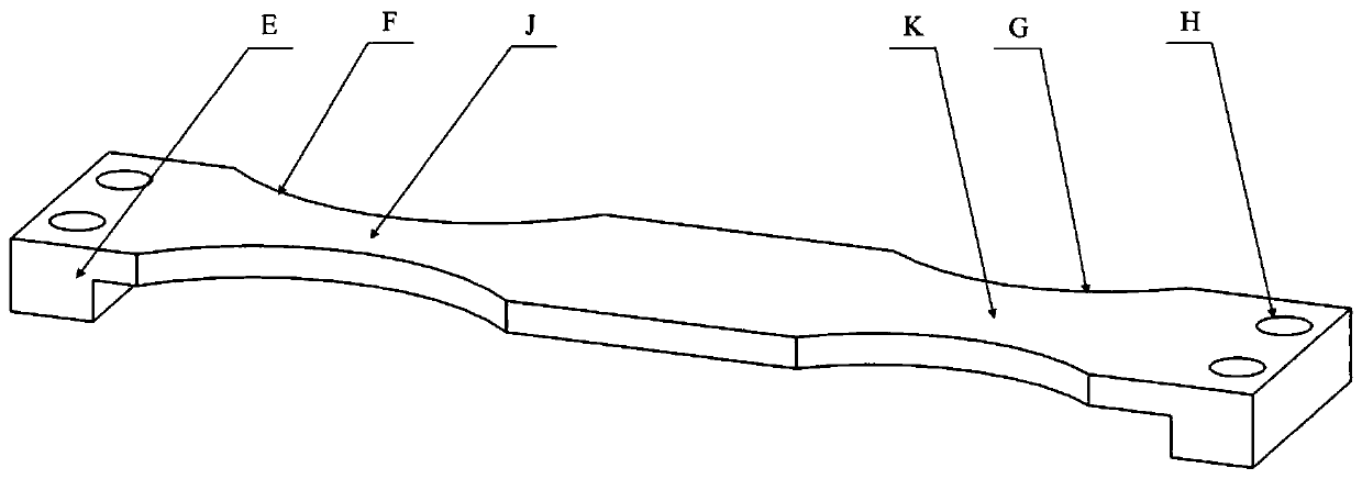 Monitoring sensor for accumulated fatigue damage of mechanical structure under normal load distribution rule, design method and monitoring method