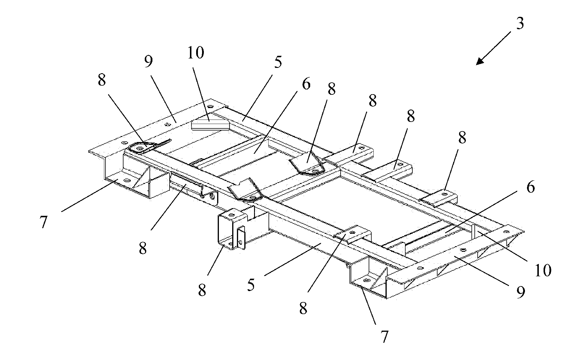 Front cabin steel-frame structure of electric vehicle and front cabin