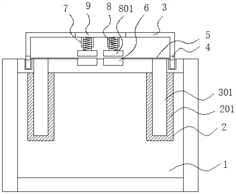 Gland structure for optical fiber fusion splicer