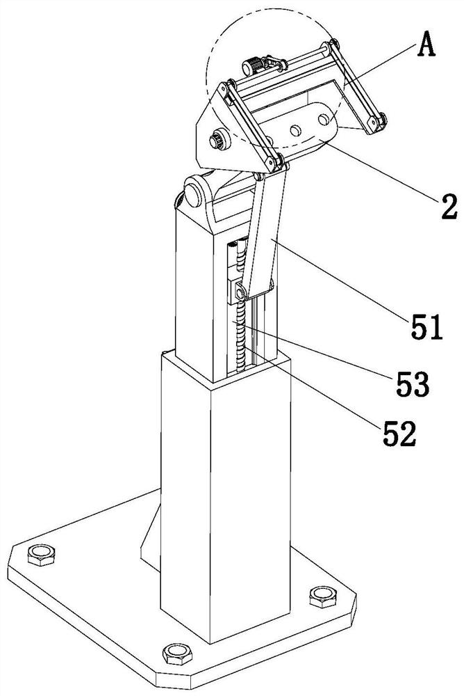 An intelligent construction site 3D hidden danger investigation equipment and system