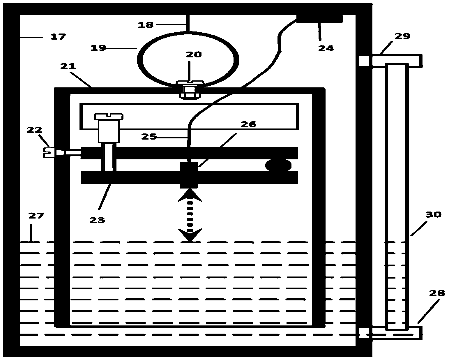 Low coherence optical monitoring system and method for micron settlement of long-span foundation of high speed railway