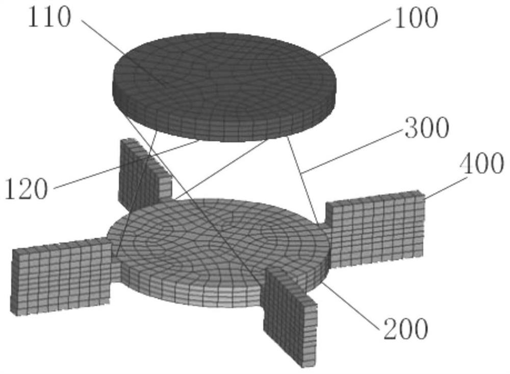 Damping method and damping device based on tension-torsion coupling effect