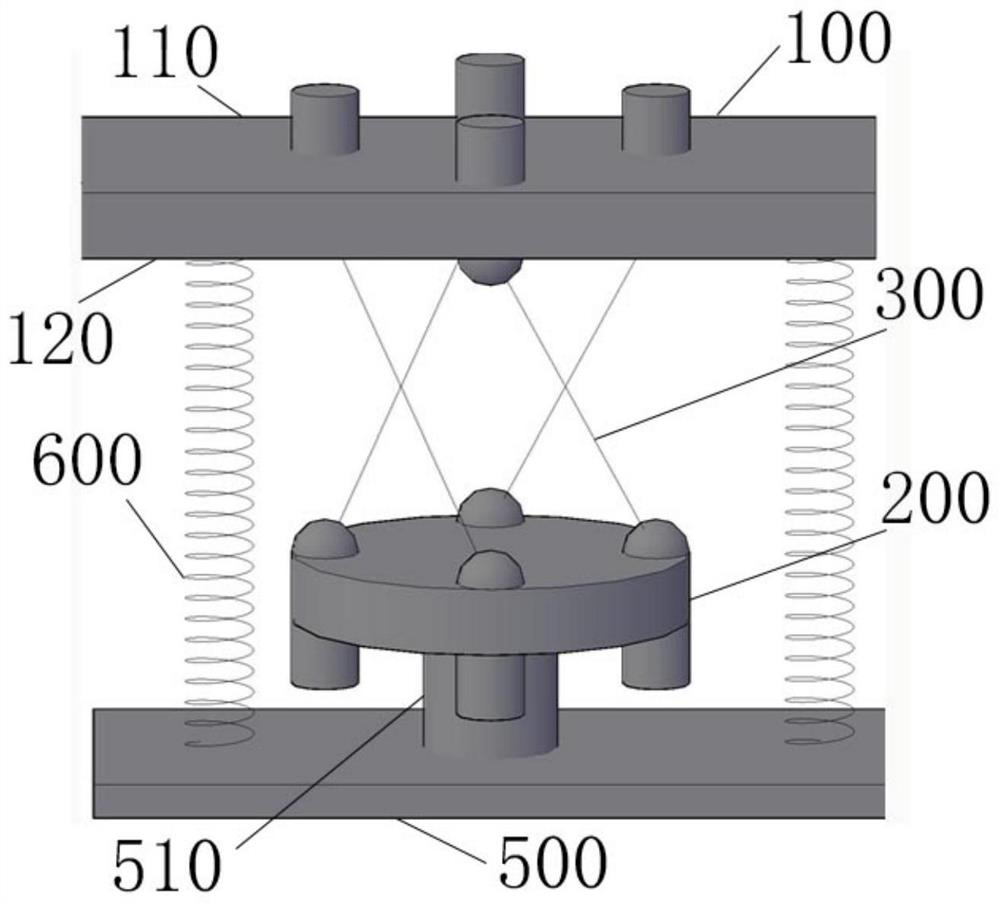 Damping method and damping device based on tension-torsion coupling effect