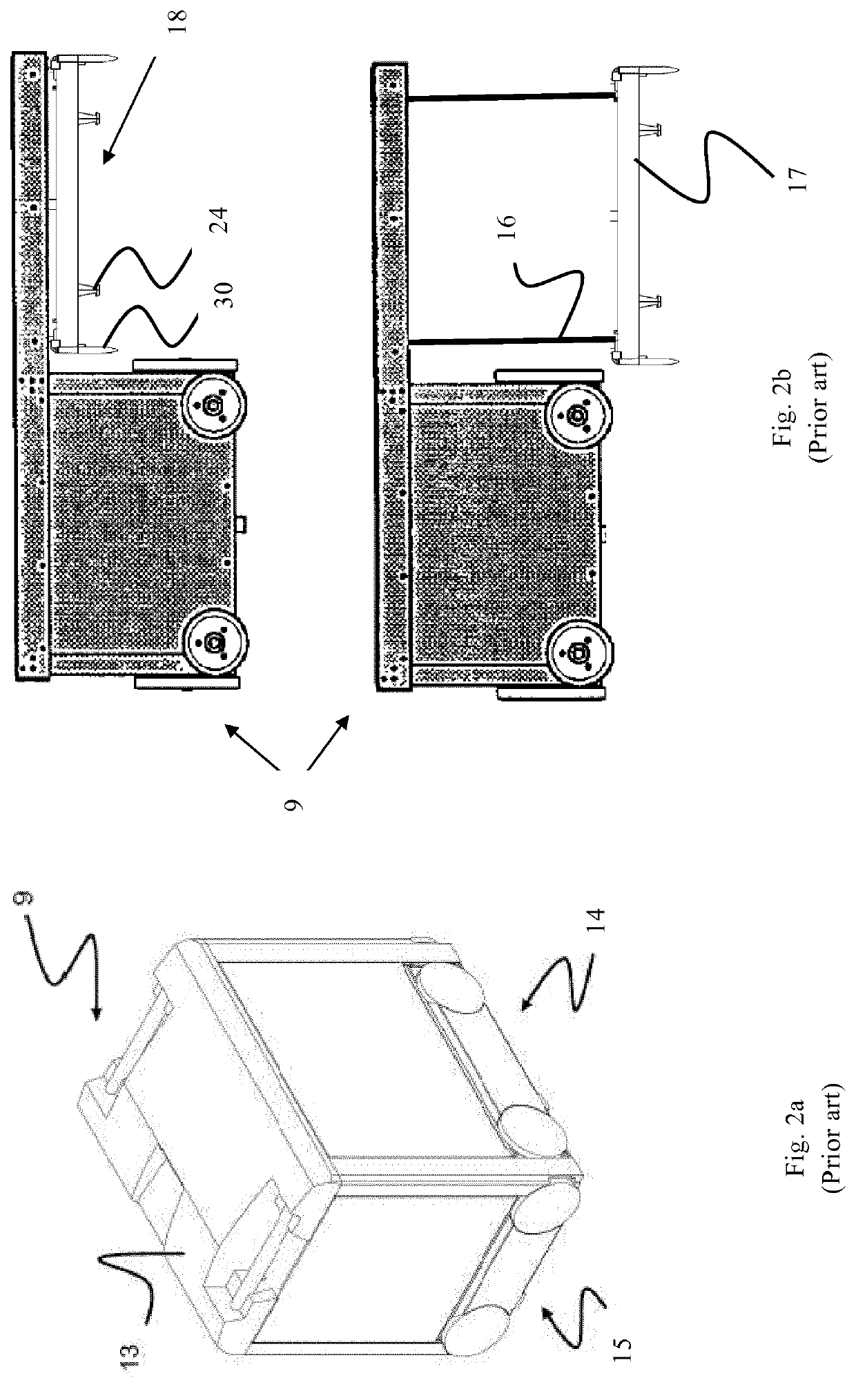 Container-handling vehicle