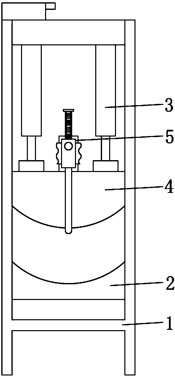 Arc-shaped hot press