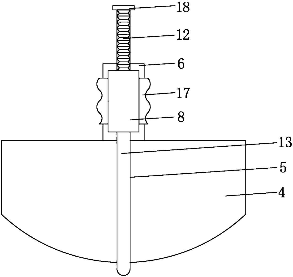 Arc-shaped hot press