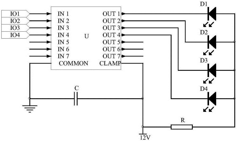 Detecting device for air conditioner wind-sweeping fan blade drive signal, test method for detecting device and air conditioner