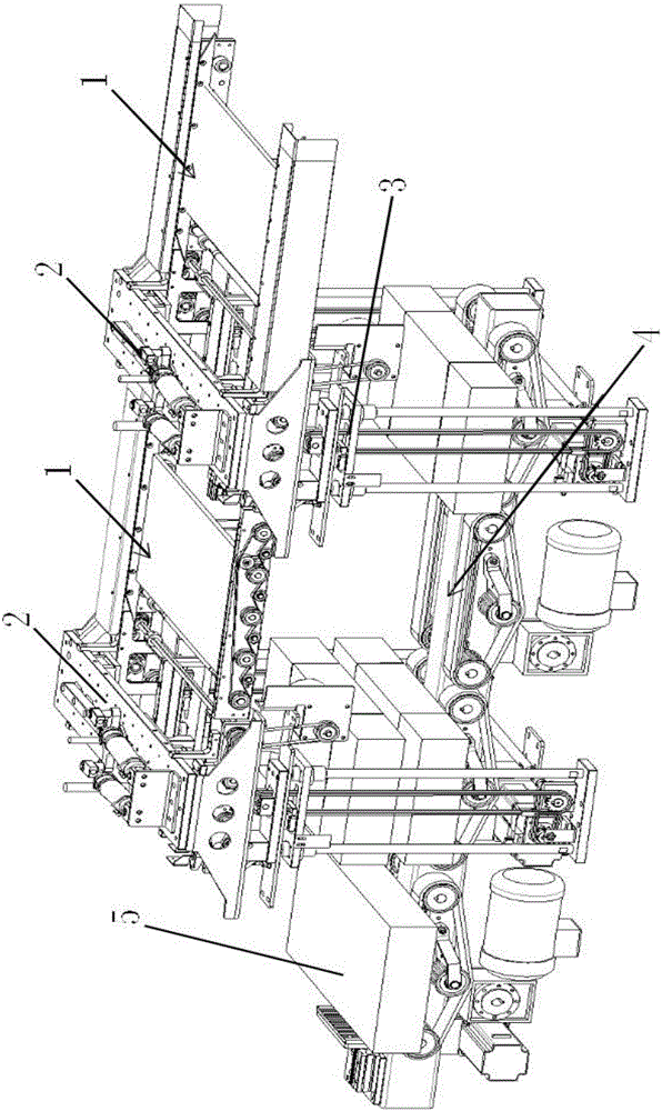 Automatic stacking device and stacking method thereof