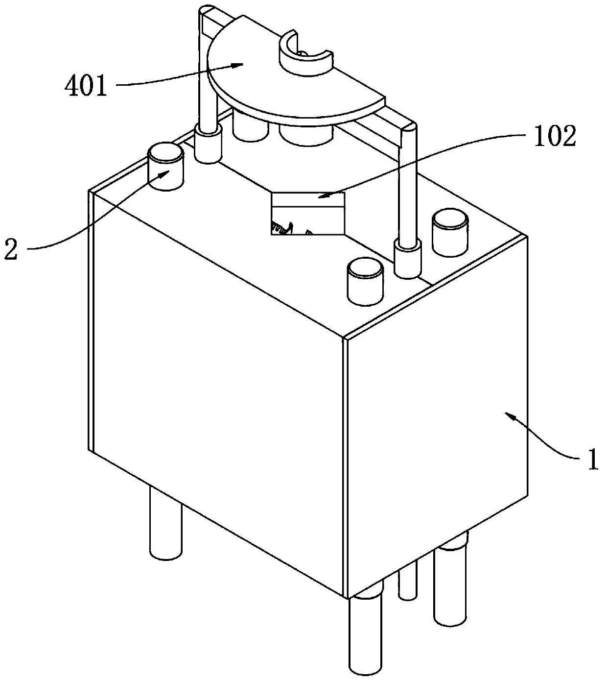 Brush dirt cleaning mechanism suitable for art design drawing