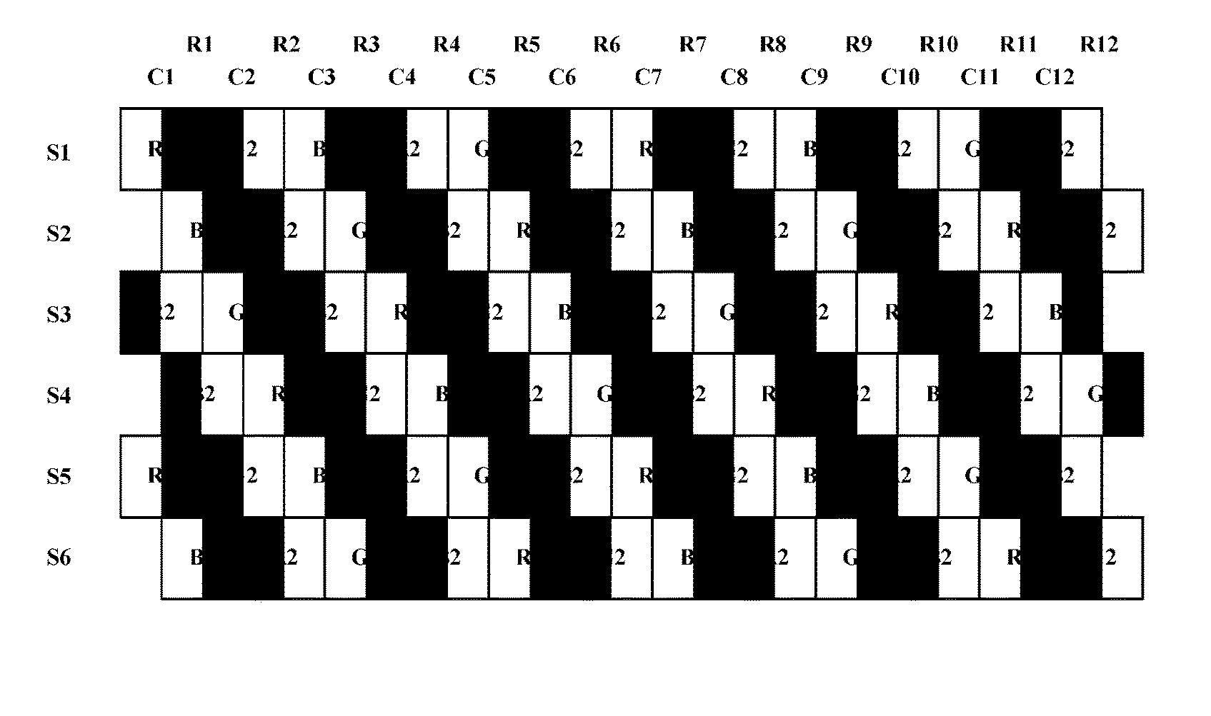 Display device and method for controlling a grating thereof