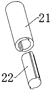 Connecting-rod-type pipe bending and cutting integrated device