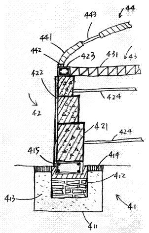 Production line used for drying coal slime