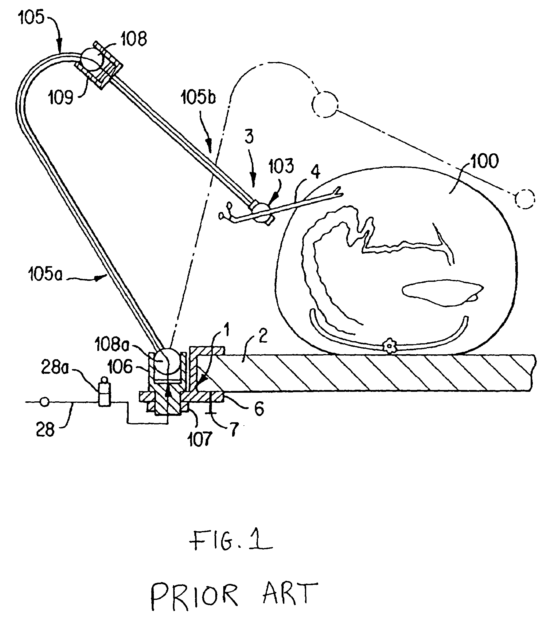 Surgical arm assembly including quick connect mechanism