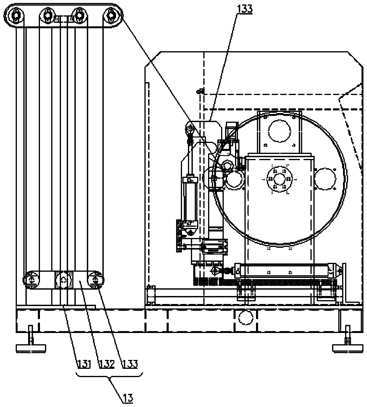 Double-station full-automatic winder and working method thereof