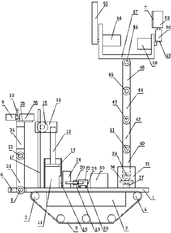 Automatic tree planting vehicle