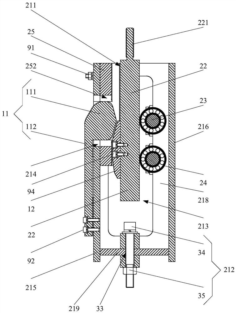 Testing tool, testing device and testing method for locking force of buckle