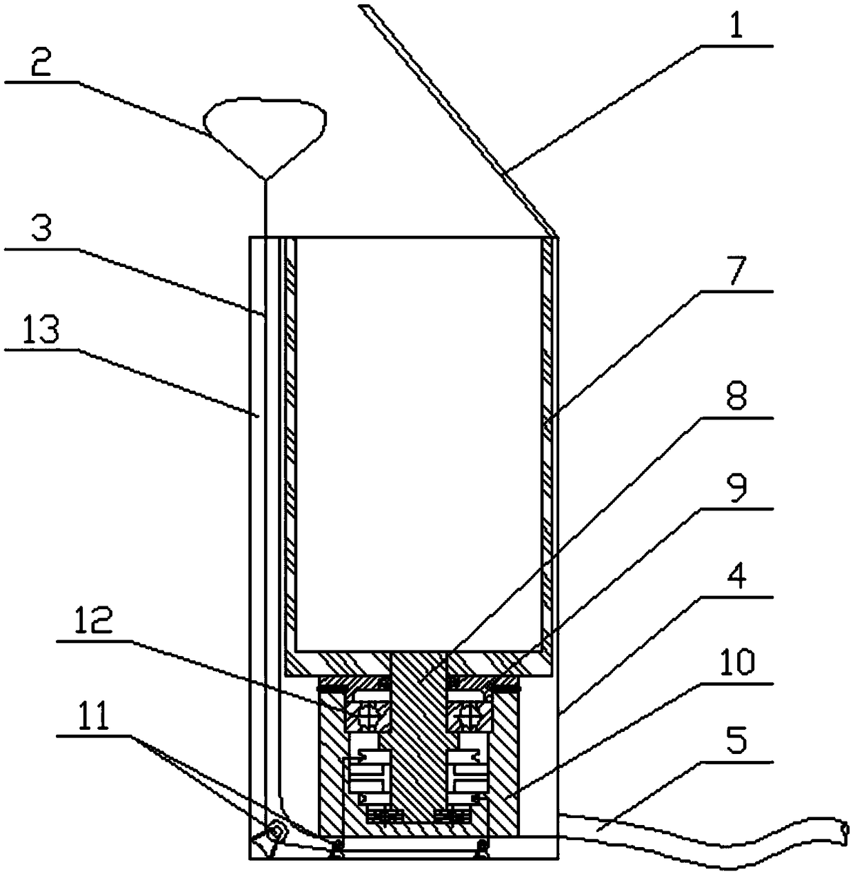 Small laundry spin dryer