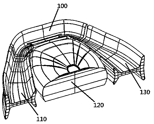 Mouth-holding type vibration cleaning toothbrush system