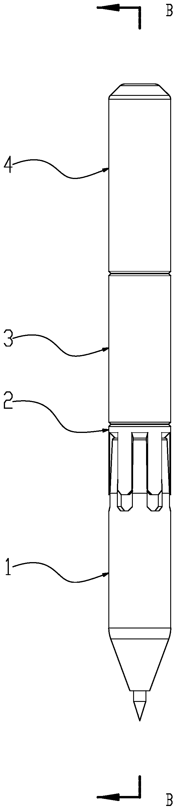 Self-locking lifting pen