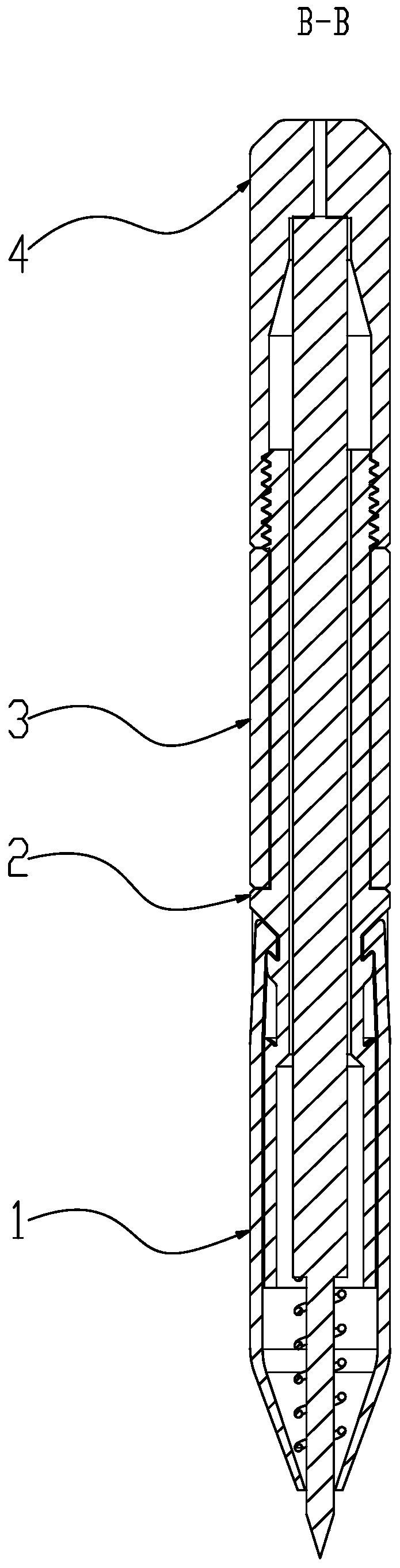 Self-locking lifting pen