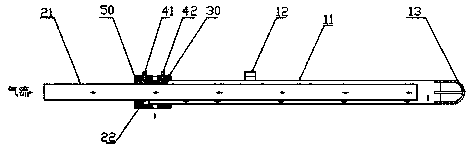 A suction device for a vacuum feeder