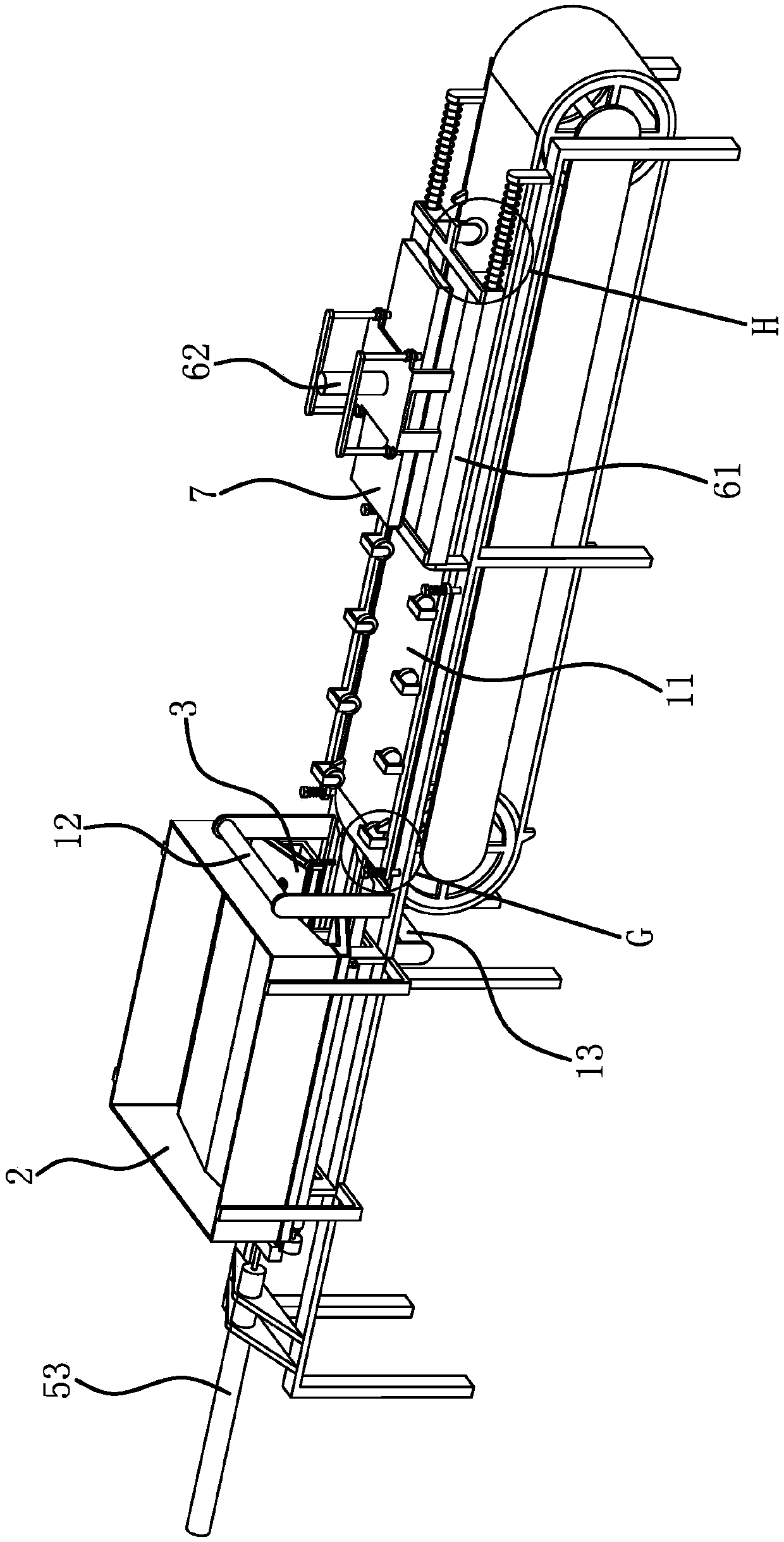 Disposable chopstick packaging equipment