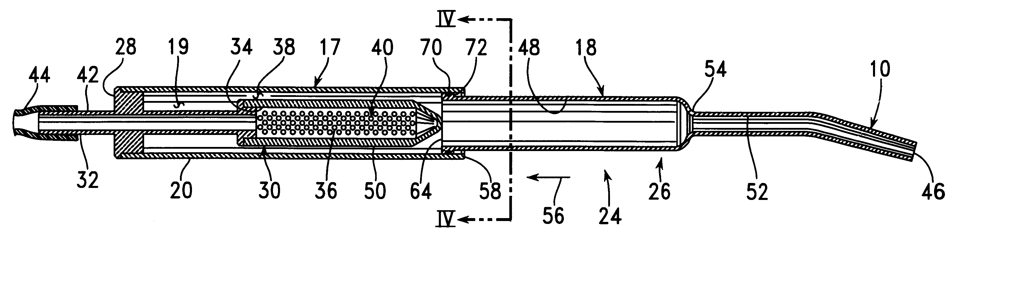 Surgical suction probe system with an easily cleaned internal filter