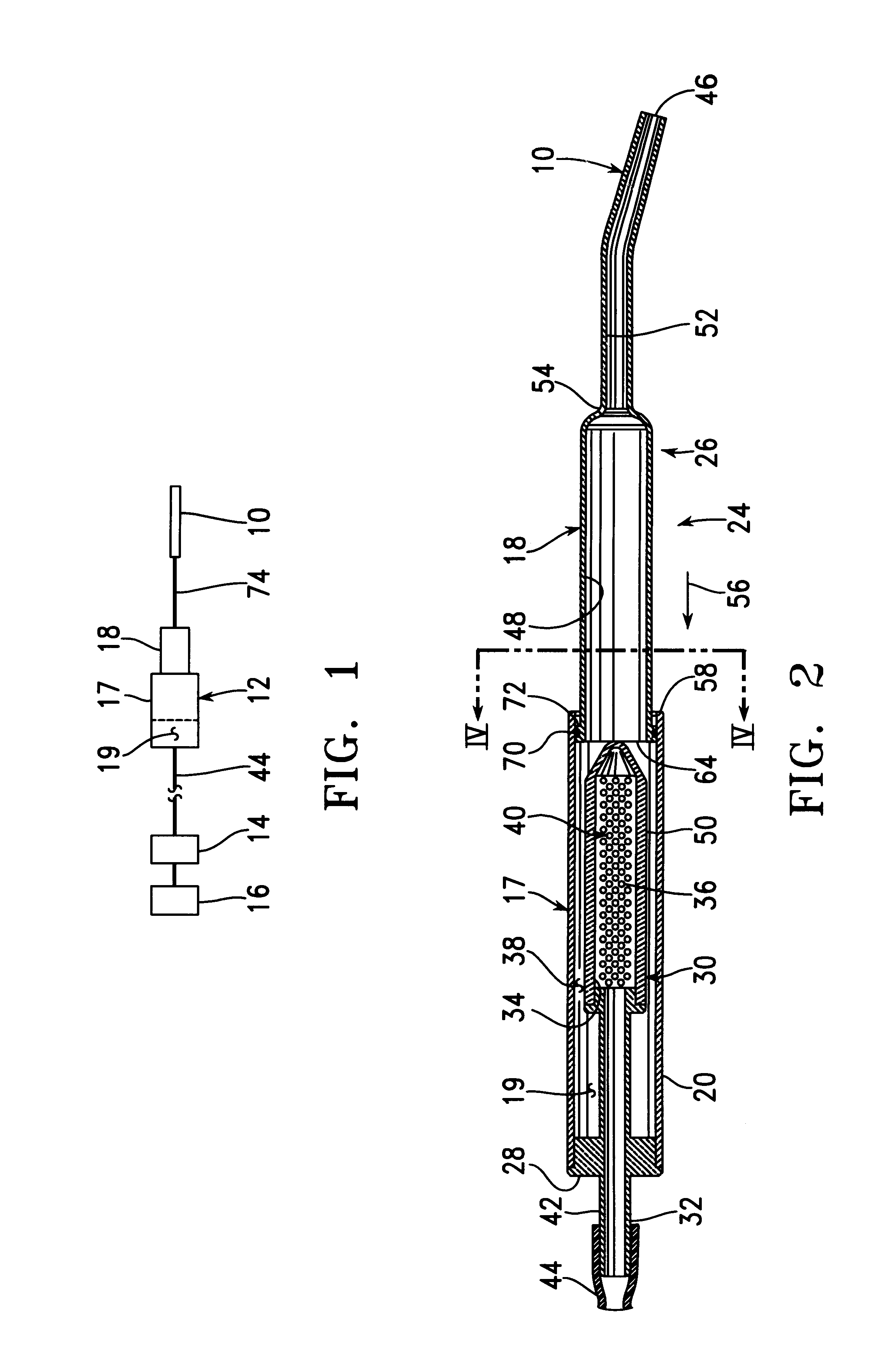 Surgical suction probe system with an easily cleaned internal filter