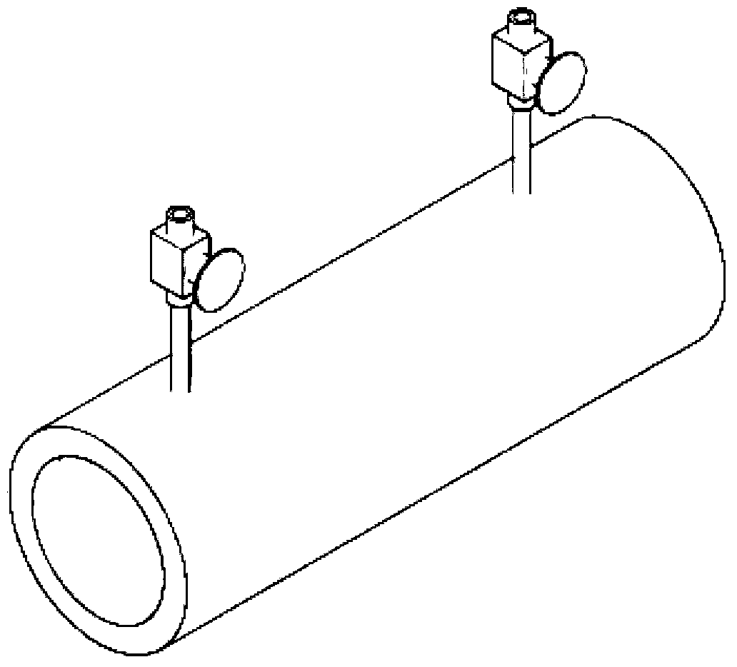 A detection application method of fluorine-containing gas infrared spectrum