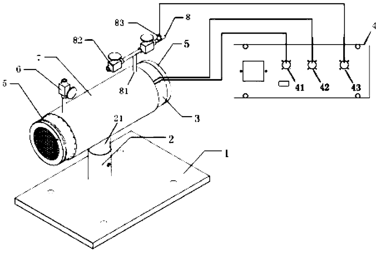 A detection application method of fluorine-containing gas infrared spectrum