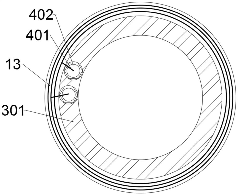 Assembling device of transformer low-voltage outgoing line structure