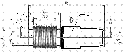 Welding gun contact tube