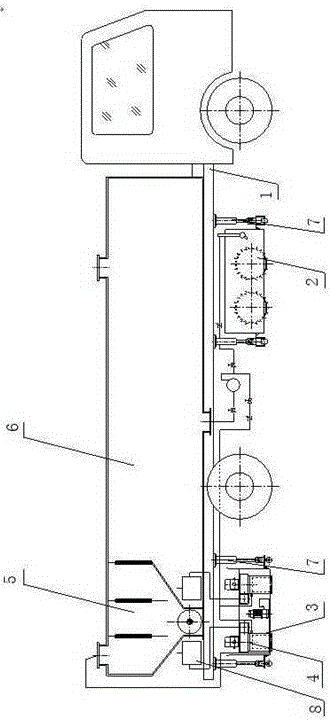 Pavement cleaning method and pavement cleaning vehicle