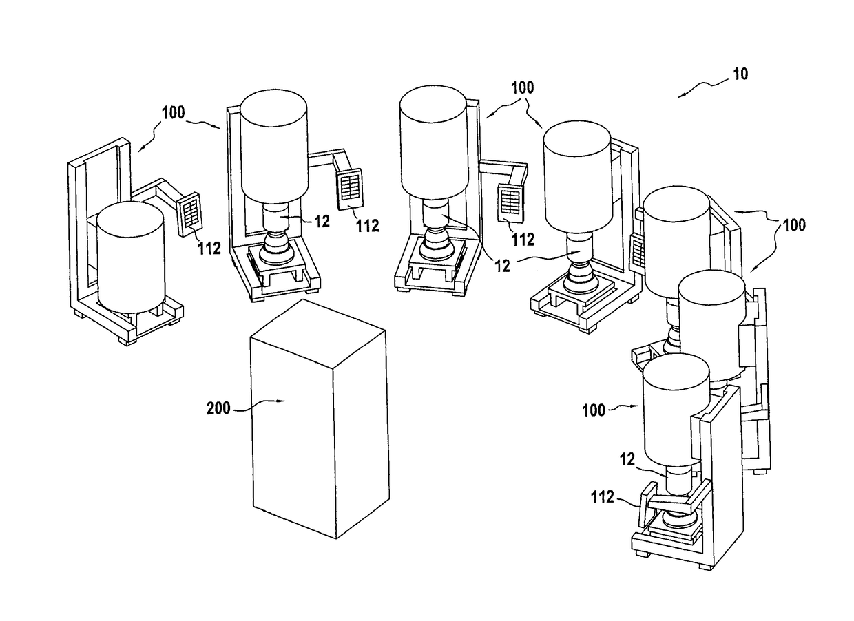 Method of preheating a set of shell molds for lost-wax casting