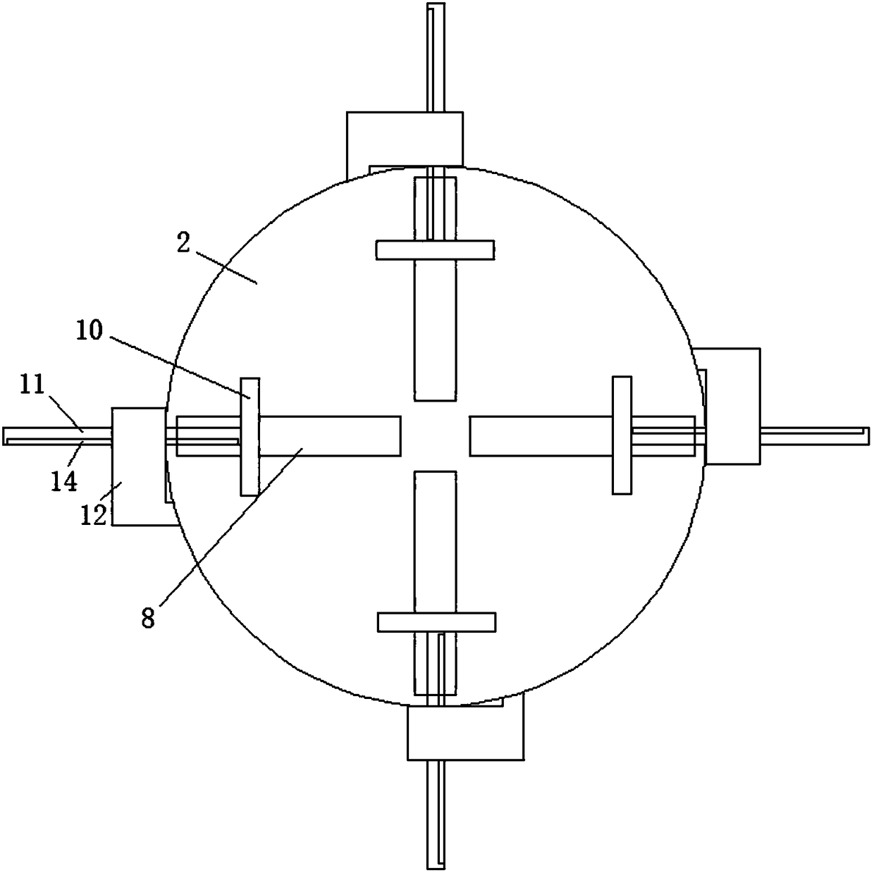 Transport mechanical arm with firm clamping function