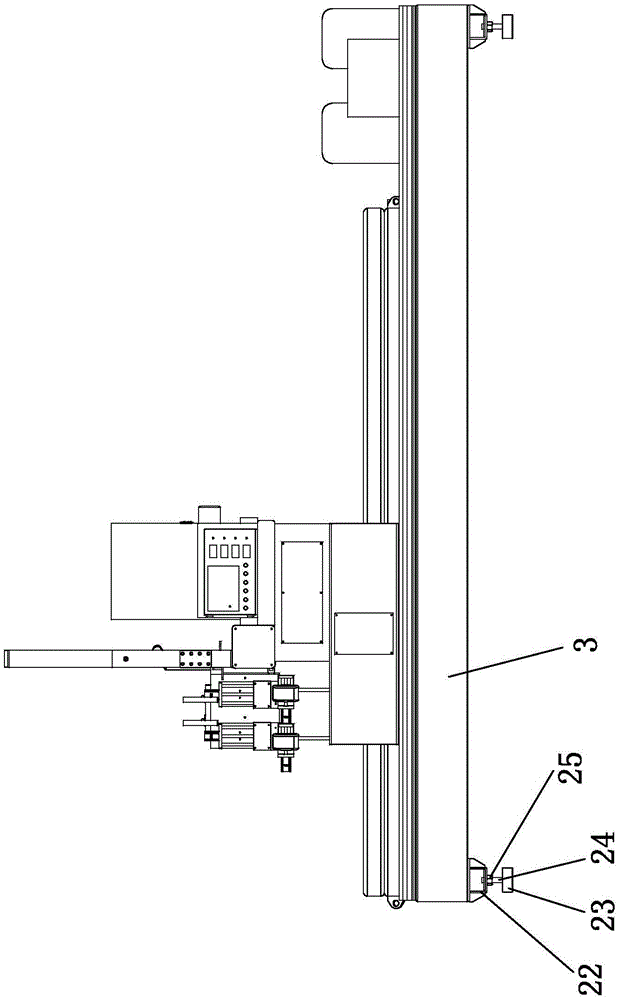 Automatic surfacing welding machine for wear-resisting plates