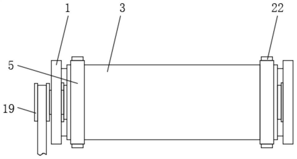 Puncturing device for drying agent packaging material