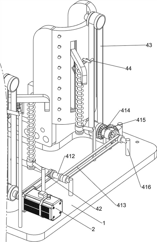 Medical postoperative leg massage device