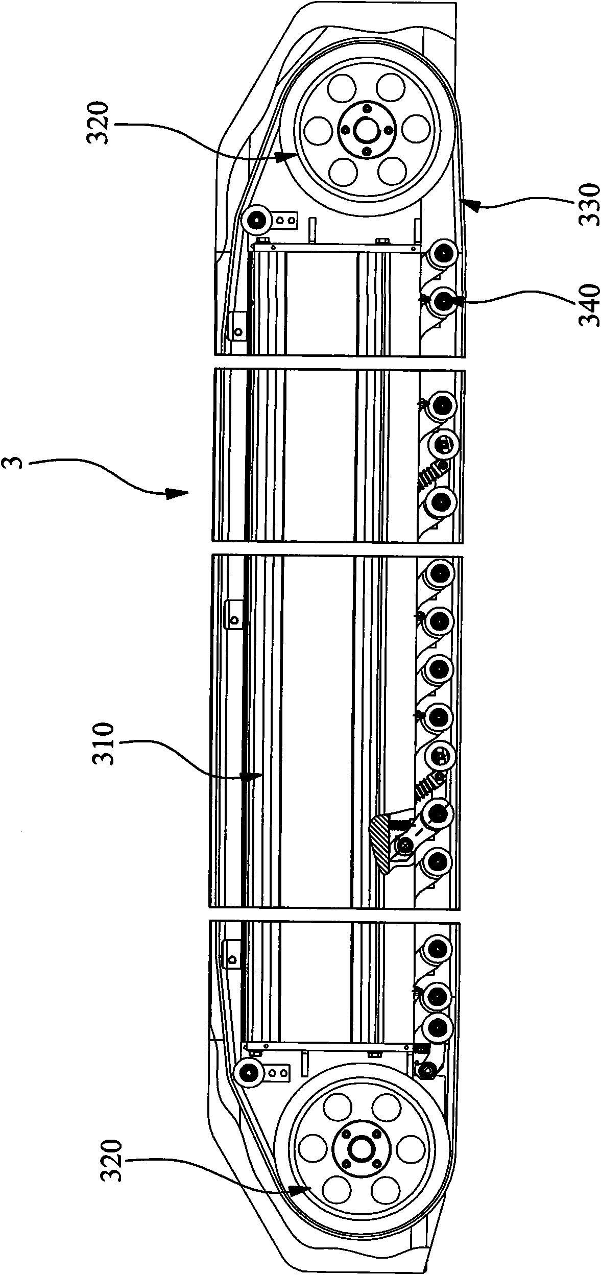 Heavy type automatic edge banding machine controlled by encoder