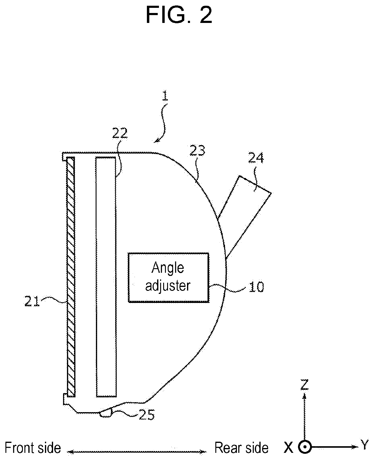 Vehicular rearview mirror device