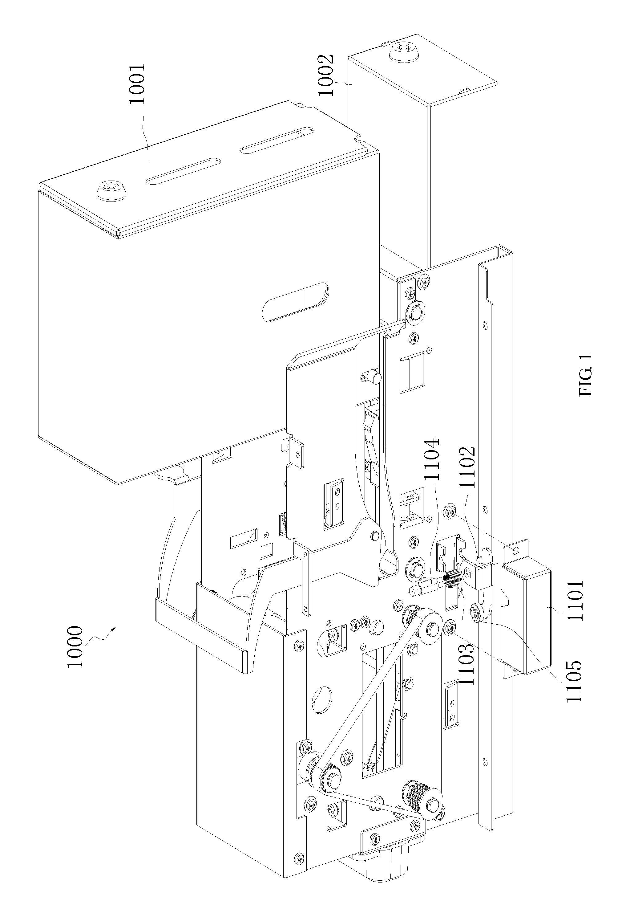 Apparatus for receiving and dispensing cards automatically