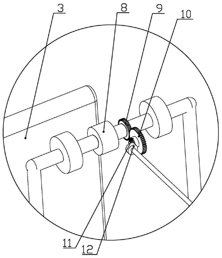 Physical exercise device for gynecological tumor rehabilitation