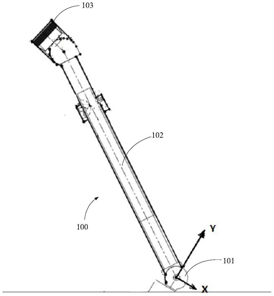 Path planning method for boarding bridge